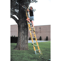 Industrial Heavy-Duty Extension Ladders (6200 Series), 375 lbs. Cap., 13' H, Grade 1AA Superchem Industries