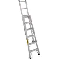 2700 Series Industrial Duty Multi-Way Ladders, 6', Aluminum, 250 lbs. Cap., ANSI 1, CSA 1 Superchem Industries