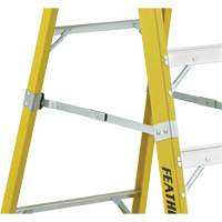 Industrial Heavy-Duty Platform Stepladders (6500 Series), 6', 300 lbs. Cap. Superchem Industries