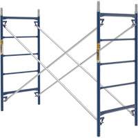 Scaffolding, Steel Frame, 84" D x 60" H Superchem Industries