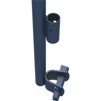 Accessoires pour &eacute;chafaudage - Poteau de garde-corps a/support, Poteau de garde-corps, 6" la x 56" h Superchem Industries