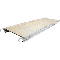 Work Platforms - Plywood Deck, Wood, 7' L x 24" W Superchem Industries