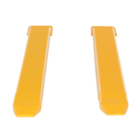 Fork Extensions, 48" L x 7-3/8" W, For Fork Width of 5" Superchem Industries
