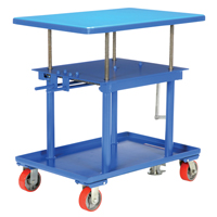 Table &eacute;l&eacute;vatrice hydraulique, 24" lo x 36" la, Acier, Capacit&eacute; 2000 lb Superchem Industries