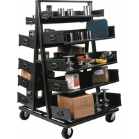 Adjust-A-Tray Trucks, 30" x 38" x 64", 2500 lbs. Capacity Superchem Industries