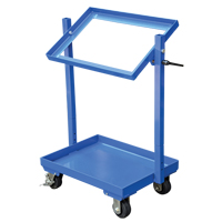 Stock Cart, Steel, 30-11/16" W x 19-1/4" D, 2 Shelves, 200 lbs. Capacity Superchem Industries