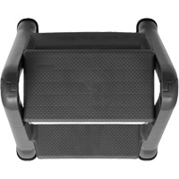 Escabeau repliable, 2 marches, 19-1/2" x 20-1/2" x Hauteur 22-3/4" Superchem Industries