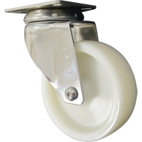 Caster, Swivel, 4" (101.6 mm), Nylon, 200 lbs. (91 kg.) Superchem Industries