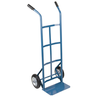 All-Welded Hand Truck, Dual Handle, Steel, 48" Height, 600 lbs. Capacity Superchem Industries
