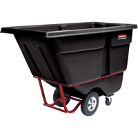 Tilt Truck, Polyethylene, 1/2 cu. yd., 850 lbs. Load Capacity Superchem Industries