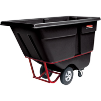 Tilt Truck, Polyethylene, 1 cu. yd., 1250 lbs. Load Capacity Superchem Industries