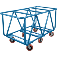 Flat Bed Lumber Cart, 60" x 30" x 33", 2500 lbs. Capacity Superchem Industries