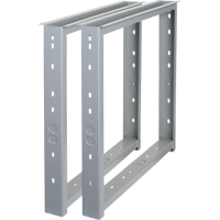 Workbench - Legs, Steel, 22" D x 32" H, Pair Superchem Industries