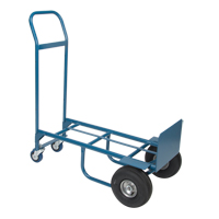 Convertible Deluxe Hand Truck, Steel, 800 lbs. Capacity Superchem Industries