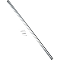 Trousse d'essieu de 18" pour diable en aluminium Superchem Industries