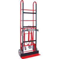 Diable de calibre industriel pour &eacute;lectrom&eacute;nagers, Acier, Capacit&eacute; 850 lb, 24" la x 66" h Superchem Industries