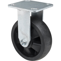 Hi-Temp Caster, Rigid, 6" (152.4 mm), Nylon, 880 lbs. (399 kg.) Superchem Industries