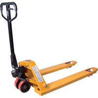 Manual Pallet Truck, Steel, 42" L x 20.5" W, 5500 lbs. Capacity Superchem Industries