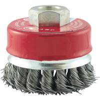 CKB2201T Brosse boisseau &agrave; fil nou&eacute;, 2-3/4" dia. x 5/8"-11 arbre Superchem Industries