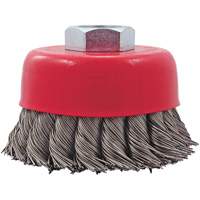 CK3201T Brosse fils nou&eacute;s torsad&eacute;s, 3" dia. x 5/8"-11 arbre Superchem Industries