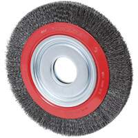 Disque &agrave; fils cr&ecirc;p&eacute;s, 8" dia., Fils 0,014", Arbre 1/2"/2"/5/8" Superchem Industries