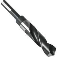 1/2" Reduced 3-Flat Shank Drill Bit, 33/64", High Speed Steel, 3" Flute, 118° Point Superchem Industries