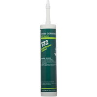 Dowsil 732 Multi-Purpose Silicone Sealant, 300 ml, Cartridge, White Superchem Industries