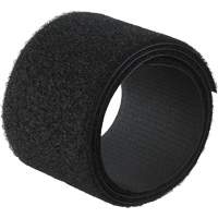 Flame-Resistant Fastener, Loop, 50 yds x 3/4", Sew-On, Black Superchem Industries