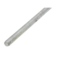 Tige filet&eacute;e, 5/16"-18, 36" lo, Galvanis&eacute;, Grade Calibre 2 Superchem Industries