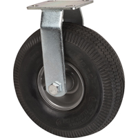 Roulettes de rechange pour chariots &agrave; plateforme robustes, Fixe, 10" (254 mm), Pneumatique, 400 lb (181 kg) Superchem Industries