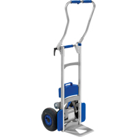 Liftkar&reg; Aluminum Stair Climbing Hand Trucks, Aluminum Frame, 18" W x 61" H, 375 lbs. Capacity Superchem Industries