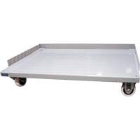 Mobile Dolly Base for Deep Door Storage Cabinets, 38" W x 24" D x 7" H, 1500 lbs. Capacity Superchem Industries