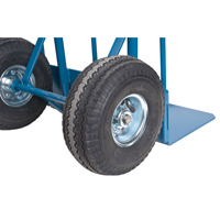 Load Retention Hand Truck, Dual Handle, Steel, 53" Height, 600 lbs. Capacity Superchem Industries