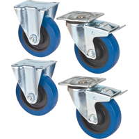 Support pour boîtes de carton - Jeu de roulettes en option Superchem Industries