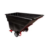 Tilt Truck, Polyethylene, 1-1/2 cu. yd., 1200 lbs. Load Capacity Superchem Industries