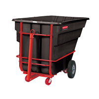 Tilt Truck, Polyethylene, 1-1/2 cu. yd., 2100 lbs. Load Capacity Superchem Industries