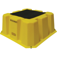Nestable Industrial Step Stools, 25" x 25" x 10-1/2" High Superchem Industries