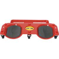 Socle roulant pour les genoux, Plastique, Rouge, Capacit&eacute; 350 lb Superchem Industries