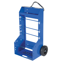 Portable Wire Reel Caddy, Steel, 4 Rod, 29" W x 47-5/16" H x 21-7/8" D, 300 lbs. Capacity Superchem Industries