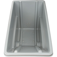 Tilt Truck, Polyethylene, 0.625 cu. yd., 500 lbs. Load Capacity Superchem Industries