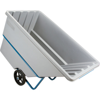 Tilt Truck, Polyethylene, 1.1 cu. yd., 2000 lbs. Load Capacity Superchem Industries