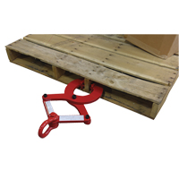 Heavy Duty Pallet Puller, 16 lbs. Weight, 5" Jaw Opening, 6000 lbs. Pulling Capacity, 2" Jaw Height Superchem Industries