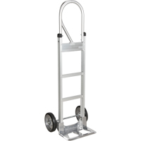 Knocked Down Hand Truck, P-Handle Handle, Aluminum, 52-1/8" Height, 500 lbs. Capacity Superchem Industries