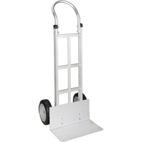 Knocked Down Hand Truck, Continuous Handle, Aluminum, 49-5/8" Height, 500 lbs. Capacity Superchem Industries