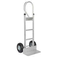 Knocked Down Hand Truck, P-Handle Handle, Aluminum, 52-1/8" Height, 500 lbs. Capacity Superchem Industries