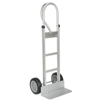 Knocked Down Hand Truck, P-Handle Handle, Aluminum, 52-1/8" Height, 500 lbs. Capacity Superchem Industries