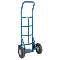 Heavy-Duty Hand Truck, Continuous Handle, Steel, 50" Height, 800 lbs. Capacity Superchem Industries