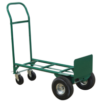 Diable convertible &eacute;conomique Greenline, Acier, Capacit&eacute; 600 lb Superchem Industries