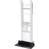 Rallonge de plaque avant en acier pour chariot de machines distributrices - NE-28 Superchem Industries