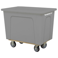 Box Truck, Polyethylene, 35" L x 24" W x 30" H, 10 cu. Ft. Volume, 450 lbs. Capacity Superchem Industries